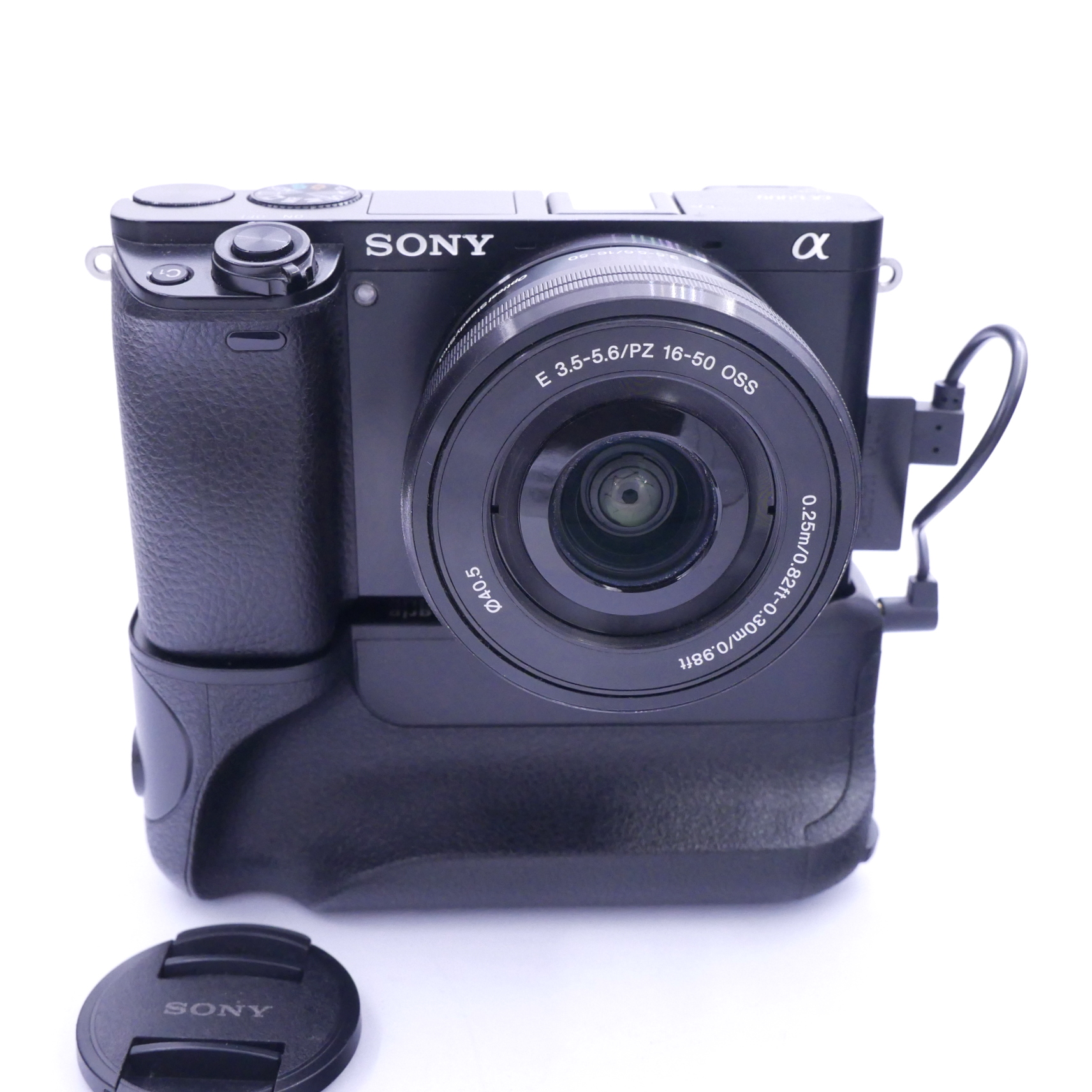 Sony A6000 + Battery Grip + 16-50mm 123,300 Frames - Best Available Image