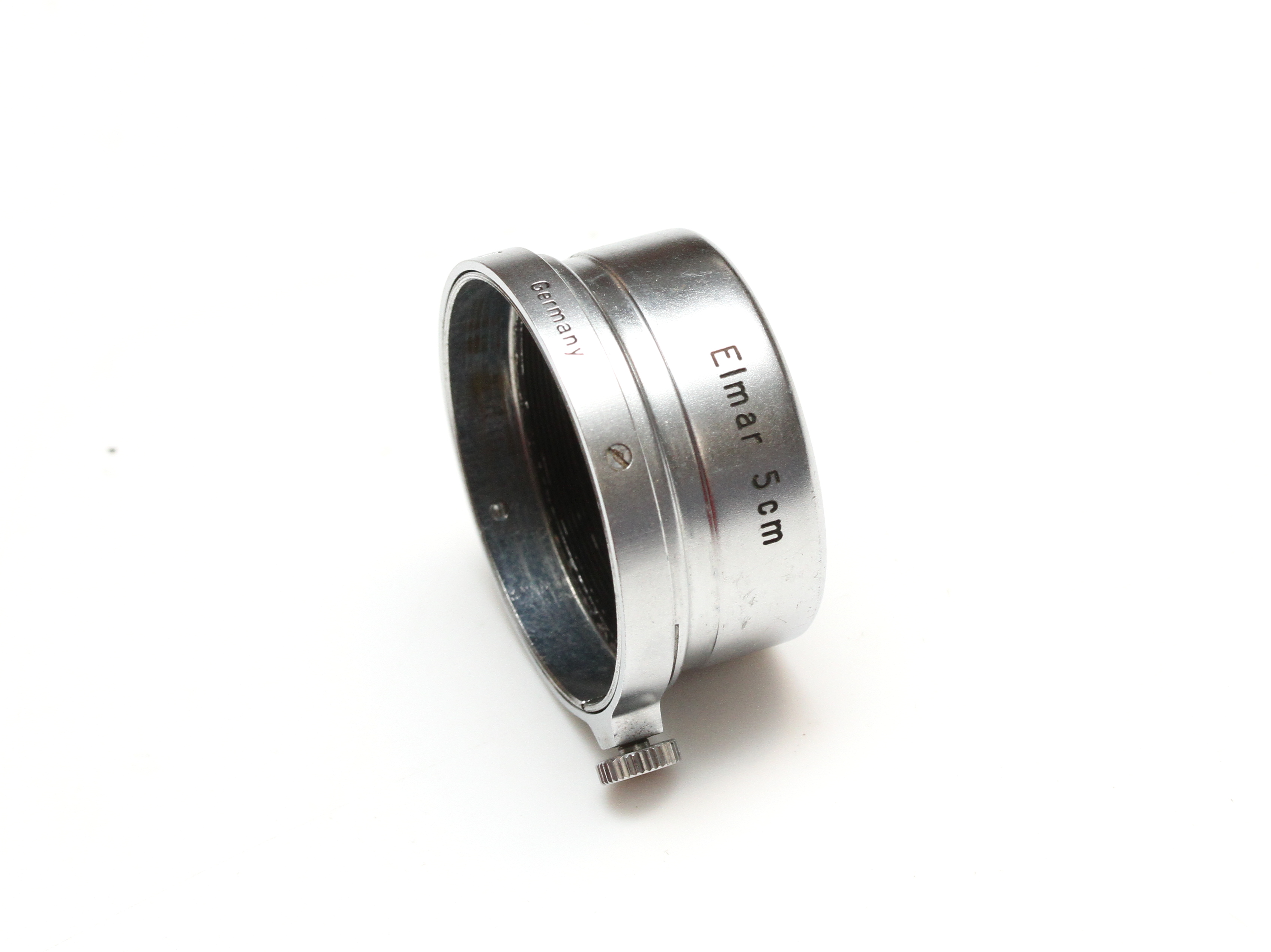 S-H-DXR7N7_1.jpg - Leica Leitz Elmar 5cm Lens Hood - Thumbnail