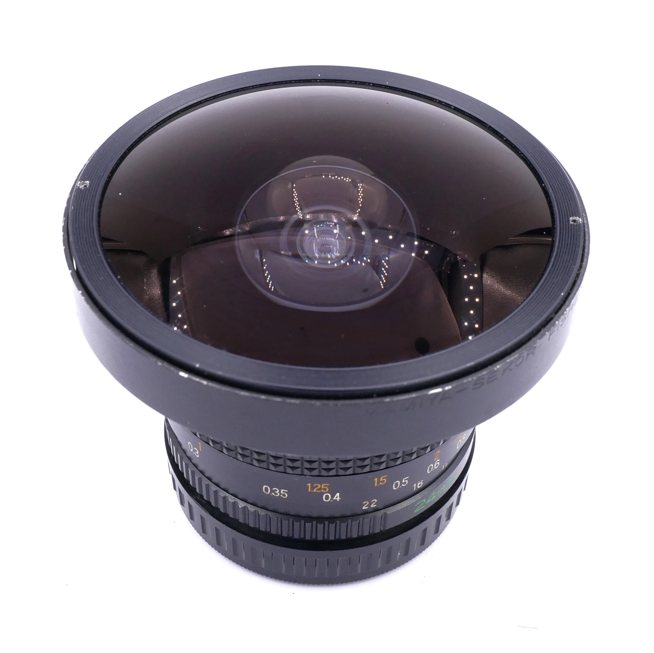 S-H-DY77KT_2.webp - Mamiya MF 24mm F/4 Sekor Fisheye ULD C Lens for m645 Mount - Super Rare (was $2995) - Image 2