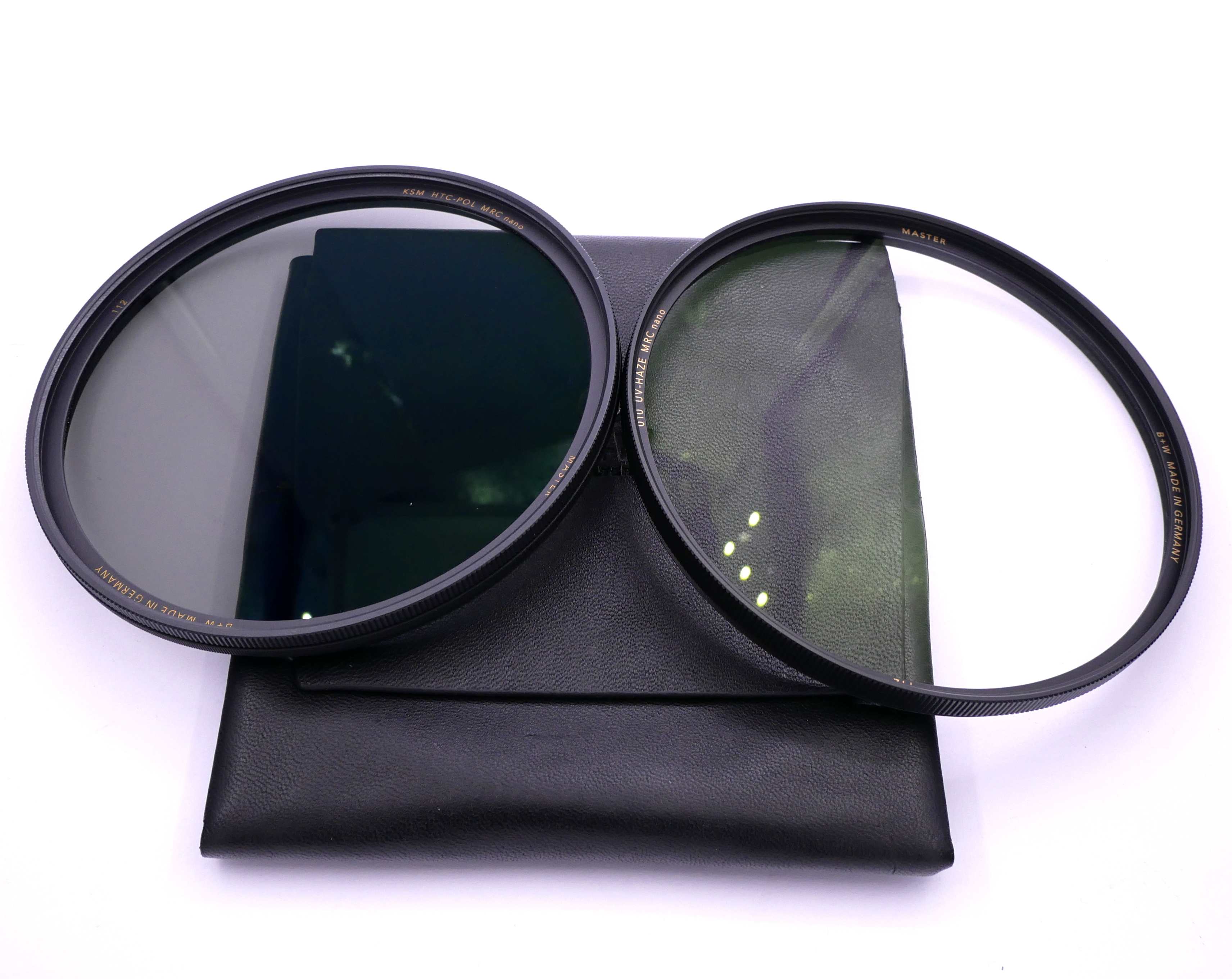 B+W 112mm UV-Haze MRC Nano Filter + B+W 112mm KSM HTC-POL MRC Nano Filter - Best Available Image