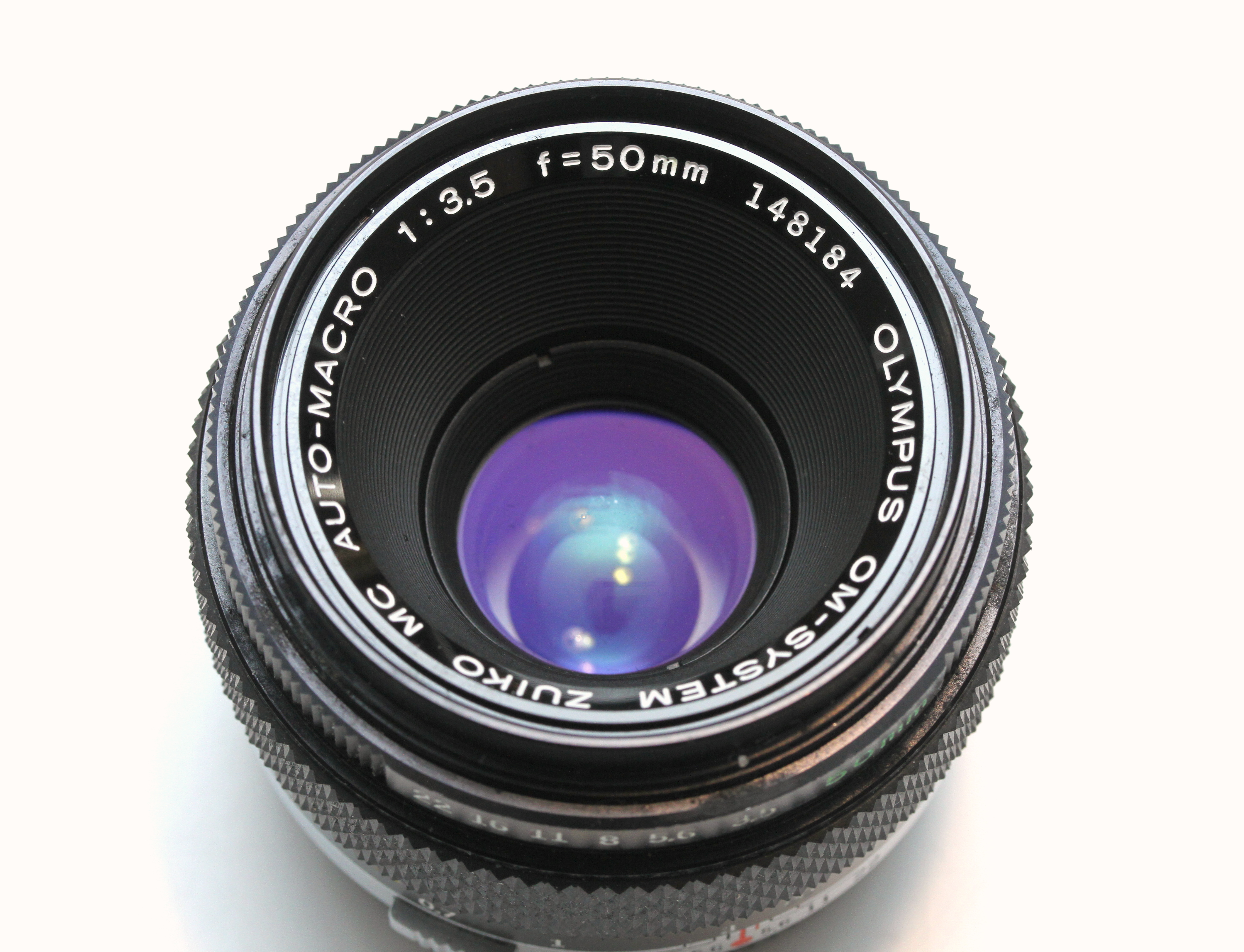 S-H-EPRNFE_3.jpg - Olympus MF 50mm F/3.5 Zuiko MC Auto-Macro Lens in OM Mount - Image 1