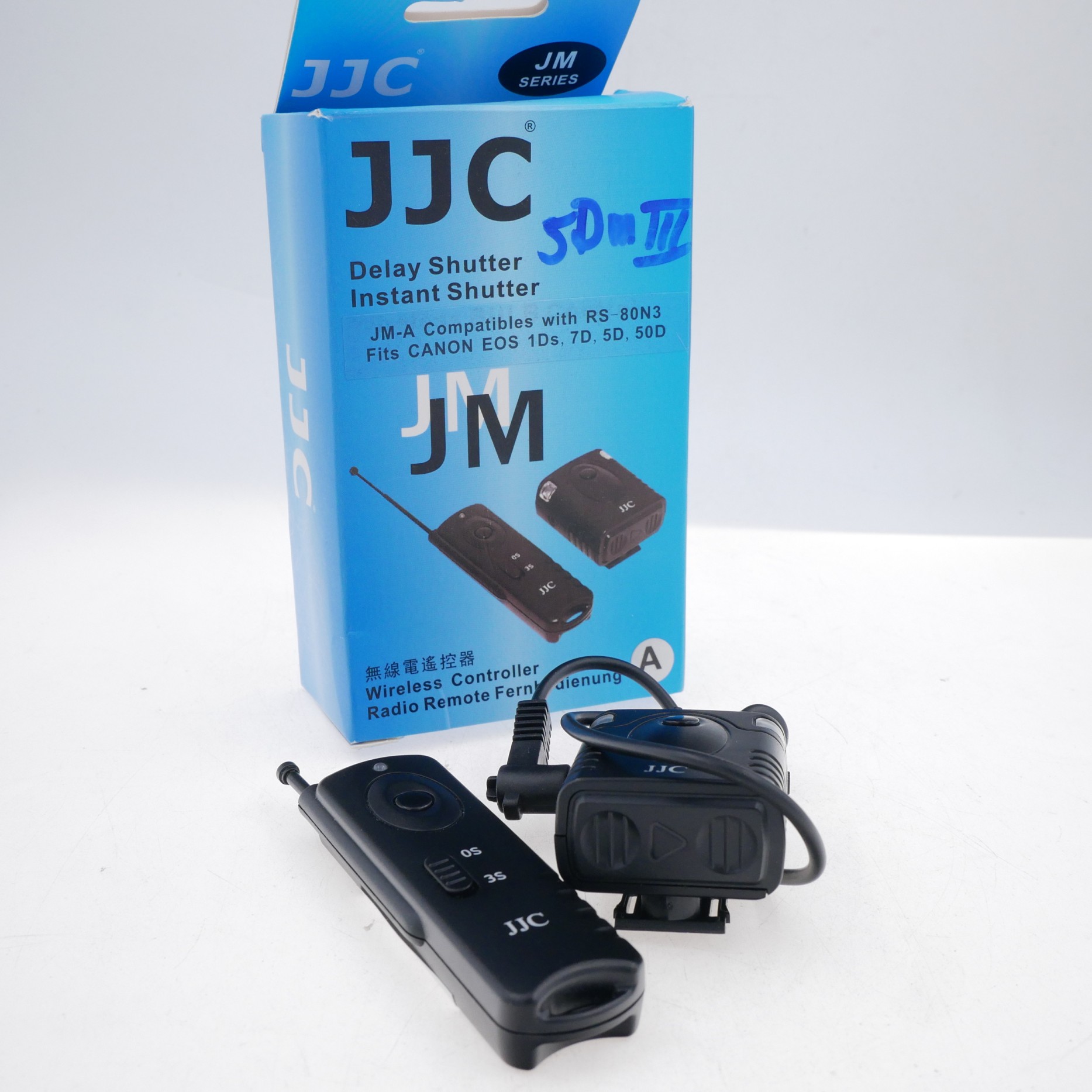JJC Delay Shutter Instant Shutter for Canon 5D Mk III, EOS 1Ds, 7D