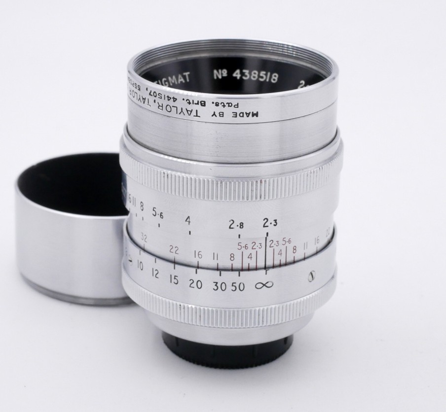 Cooke Panchrotal Anastigmat 2.8 inch F/2.3 Lens - Serial No 438518 (was $1195) - Best Available Image