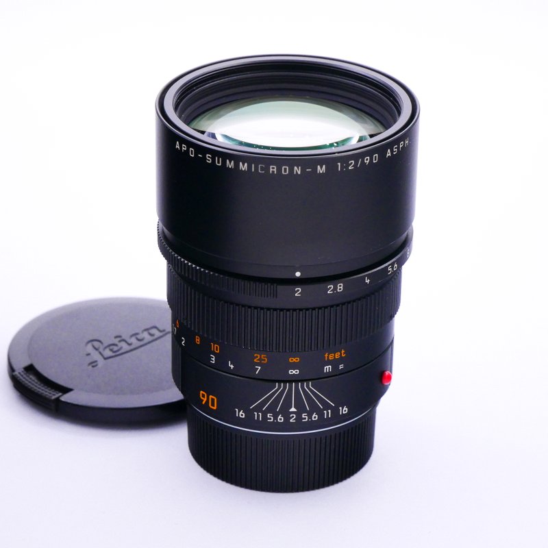 Leica MF 90mm F/2 APO-Summicron-M Lens - Model 11 884 - Best Available Image