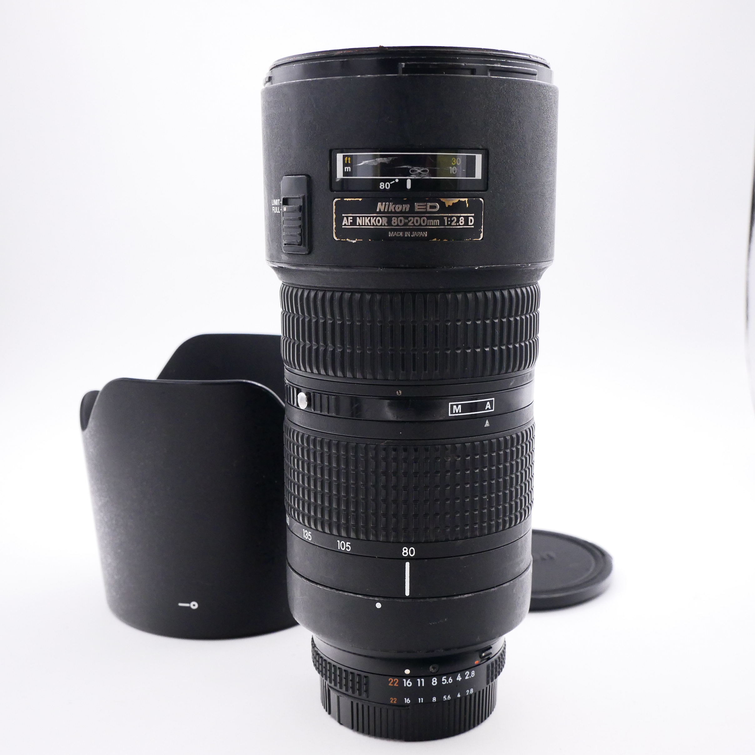 Nikon AF 80-200mm F2.8 D ED Lens  - Best Available Image