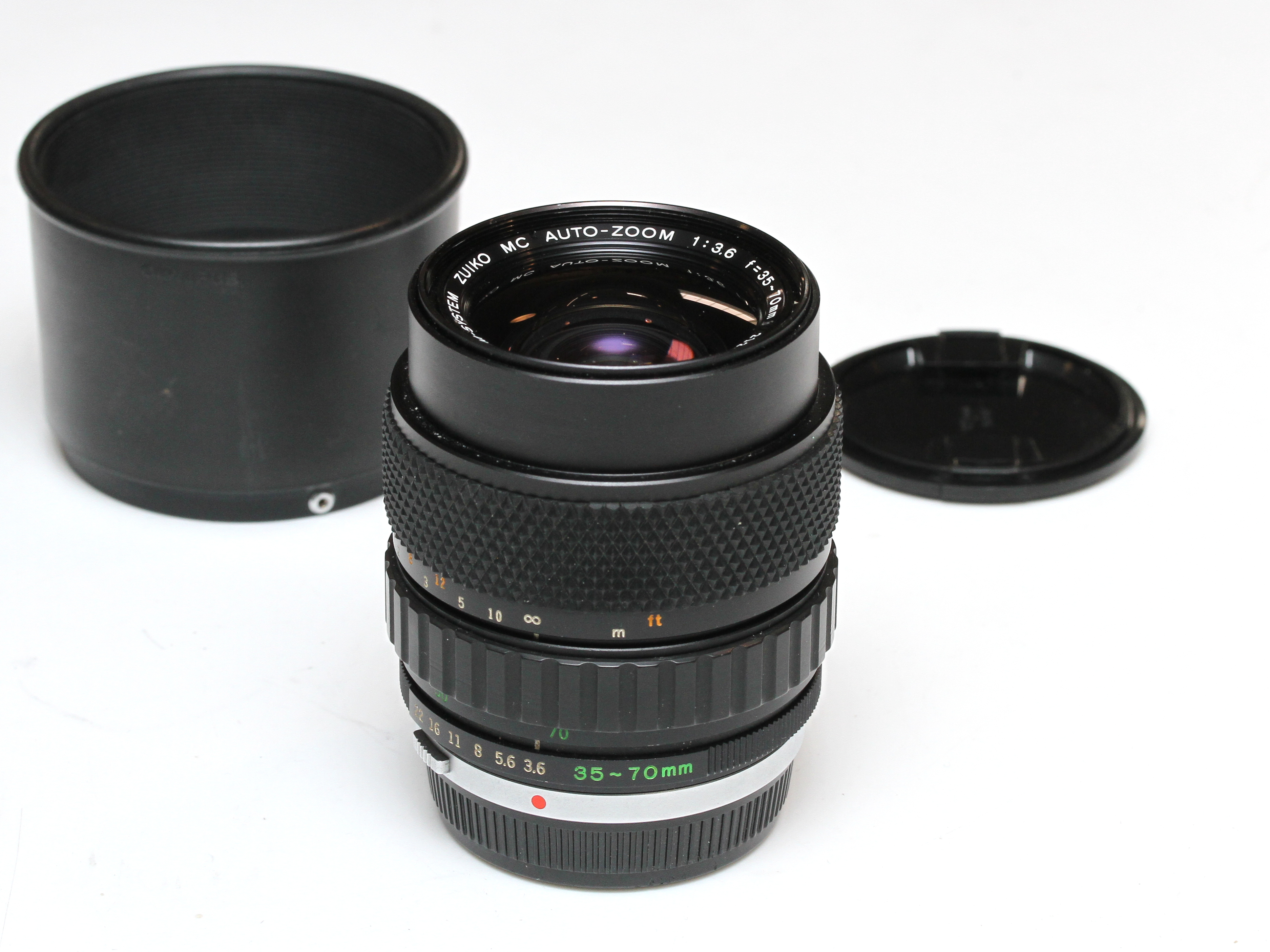 Olympus MF 35-70mm F/3.6 Zuiko MC Auto-Zoom Lens in OM Mount - Best Available Image