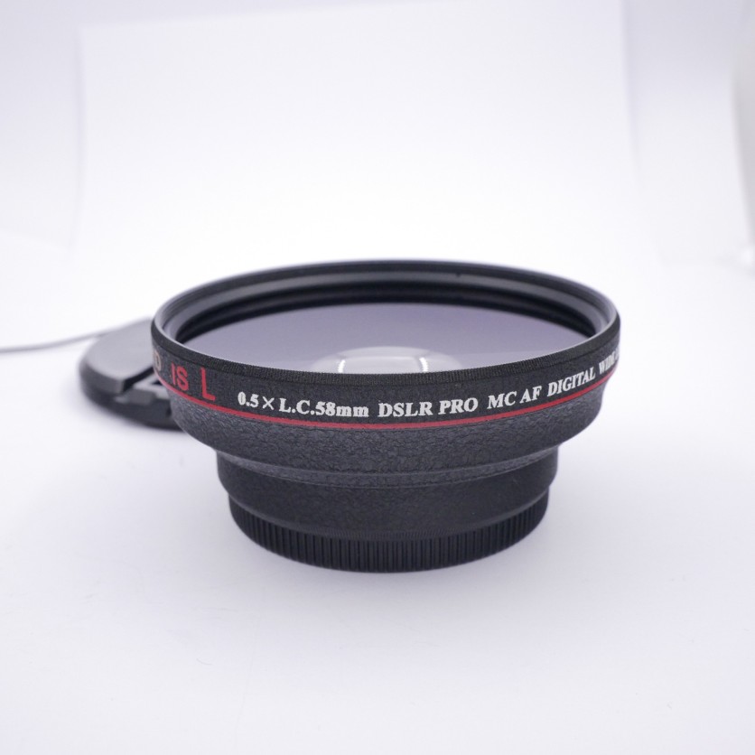 Best image for AXER HD IS L 0.5X Wide converter L.C.58mm  DSLR Pro MC AF Digital Wide Lens W/Macro (M58-Mount) (was $109)