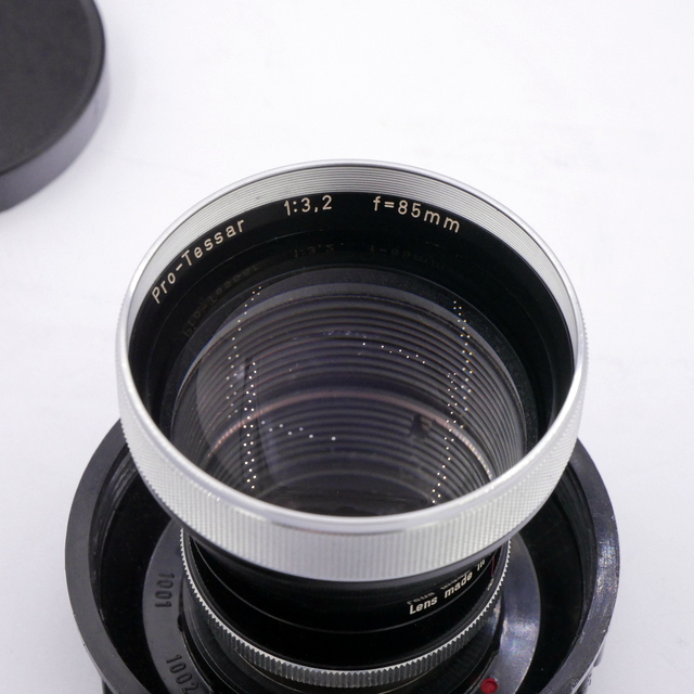 S-H-JM4P9U_2.jpg - Zeiss MF 85mm F/3.2 Pro Tessar Lens for Contaflex - Image 1