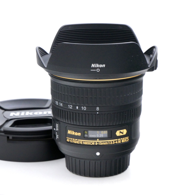 Nikon AFs 8-15mm F/3.5-4.5E ED Fisheye Lens