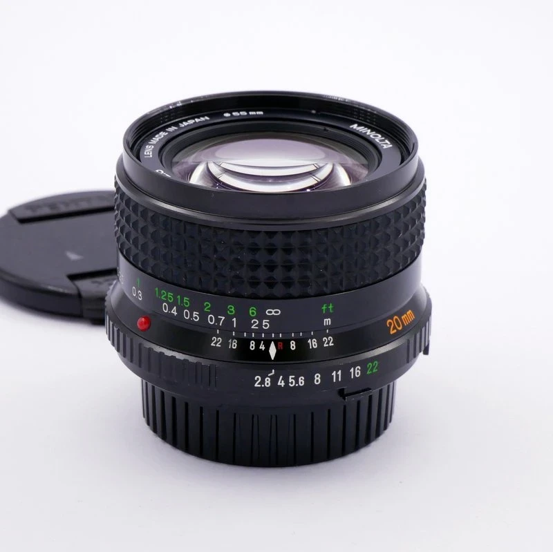 Best image for Minolta MF 20mm F/2.8 W.Rokkor Lens in MD Mount - Rare