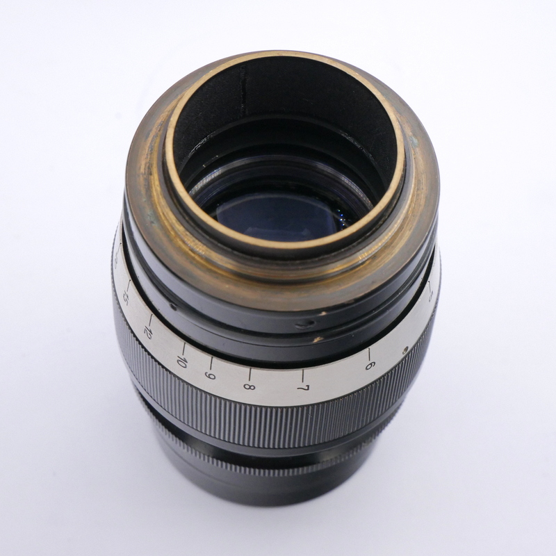 S-H-KUFJCD_3.jpg - Ernst Leitz Wetzlar MF 7,3cm F/1.9 Hektor Lens in LTM Mount  - Image 1