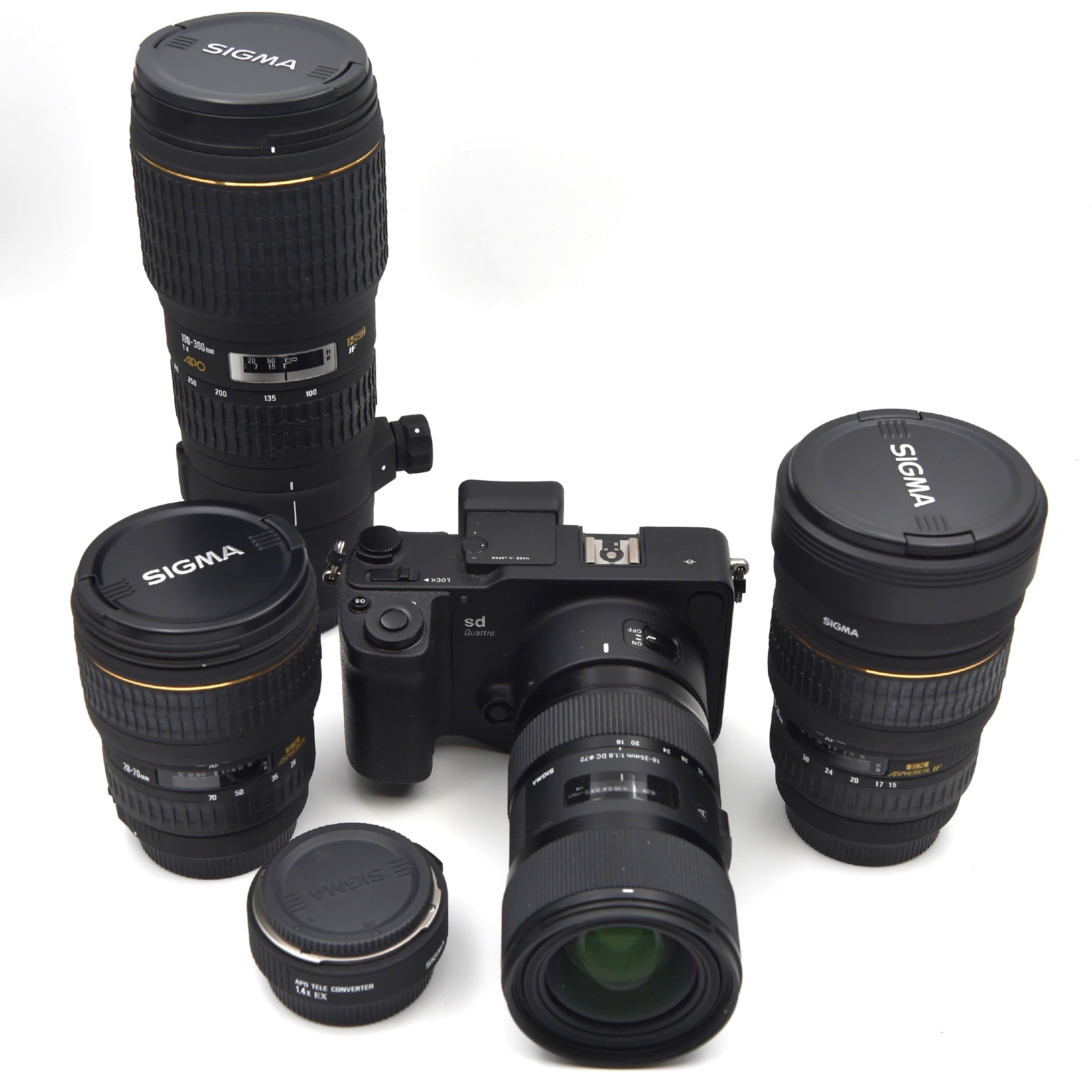 Best image for Sigma SD Quattro Camera + Lenses Kit