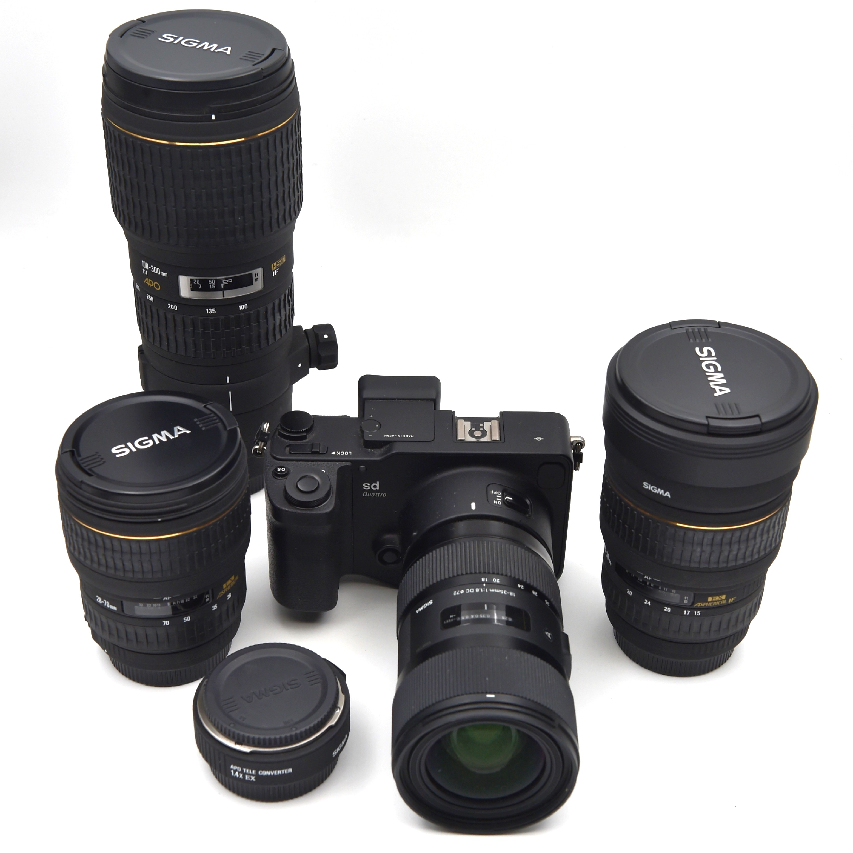Best image for Sigma SD Quattro Camera + Lenses Kit