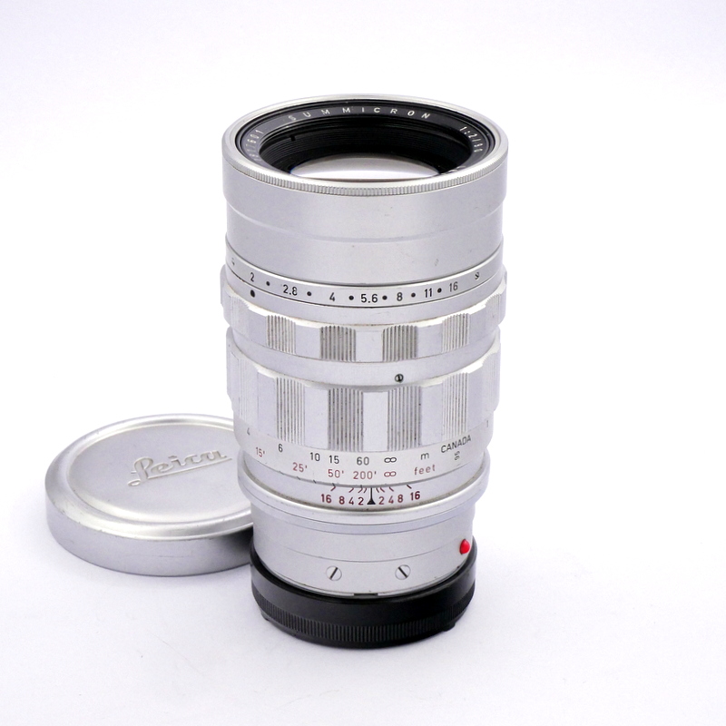 Leitz MF 90mm F/2 Summicron Lens in M Mount - Best Available Image