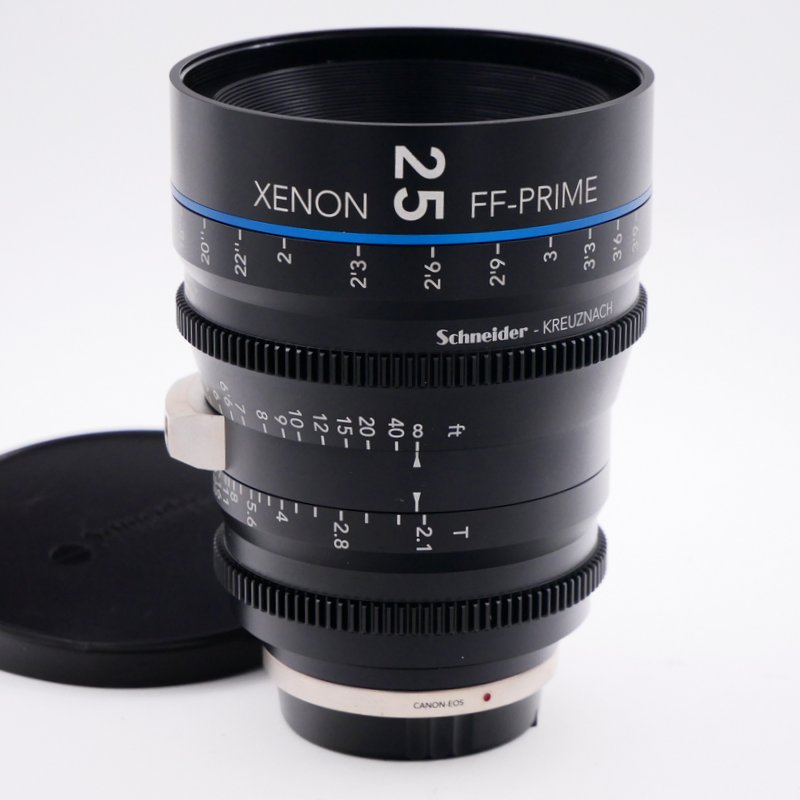 S-H-NXRH7U_3.jpg - Schneider Kreuznach Xenon MF Cine Lens Set in Canon EF Mount - 18mm T/2.4, 25mm T/2.1, 35mm T/2.1, 50mm T2.1, 75mm T/2.1 and 100mm T/2.1Lenses - Image 2