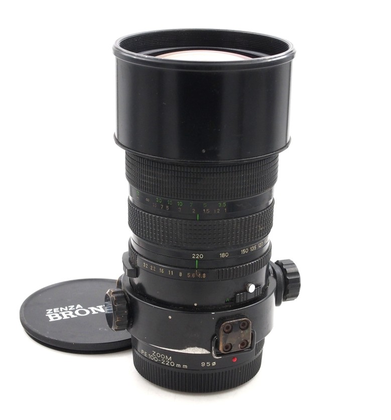 Bronica Zenzanon PE 100-220mm F4.8 Zoom Lens