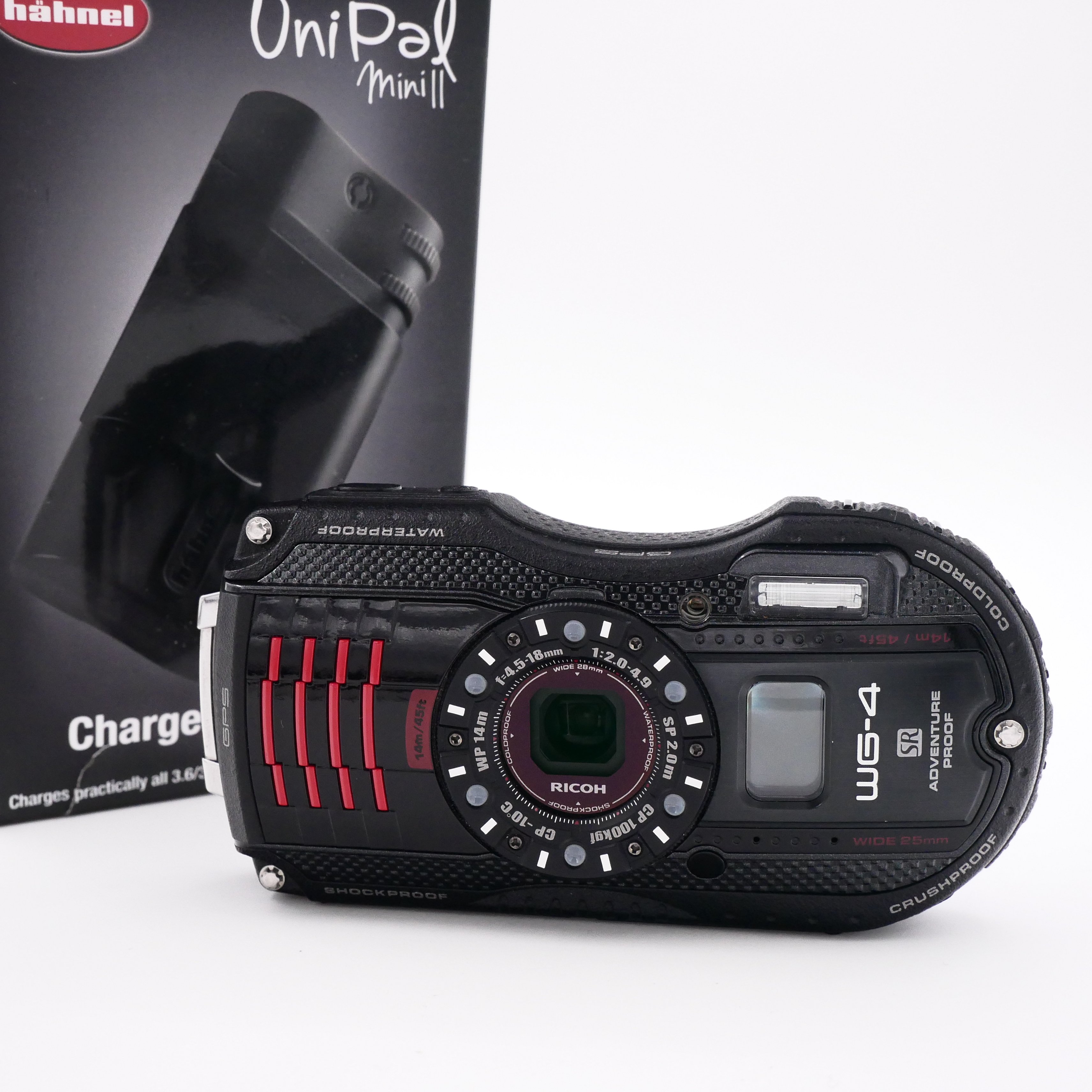 Best image for Ricoh WG-4 with Hahnel Ultima II Charger