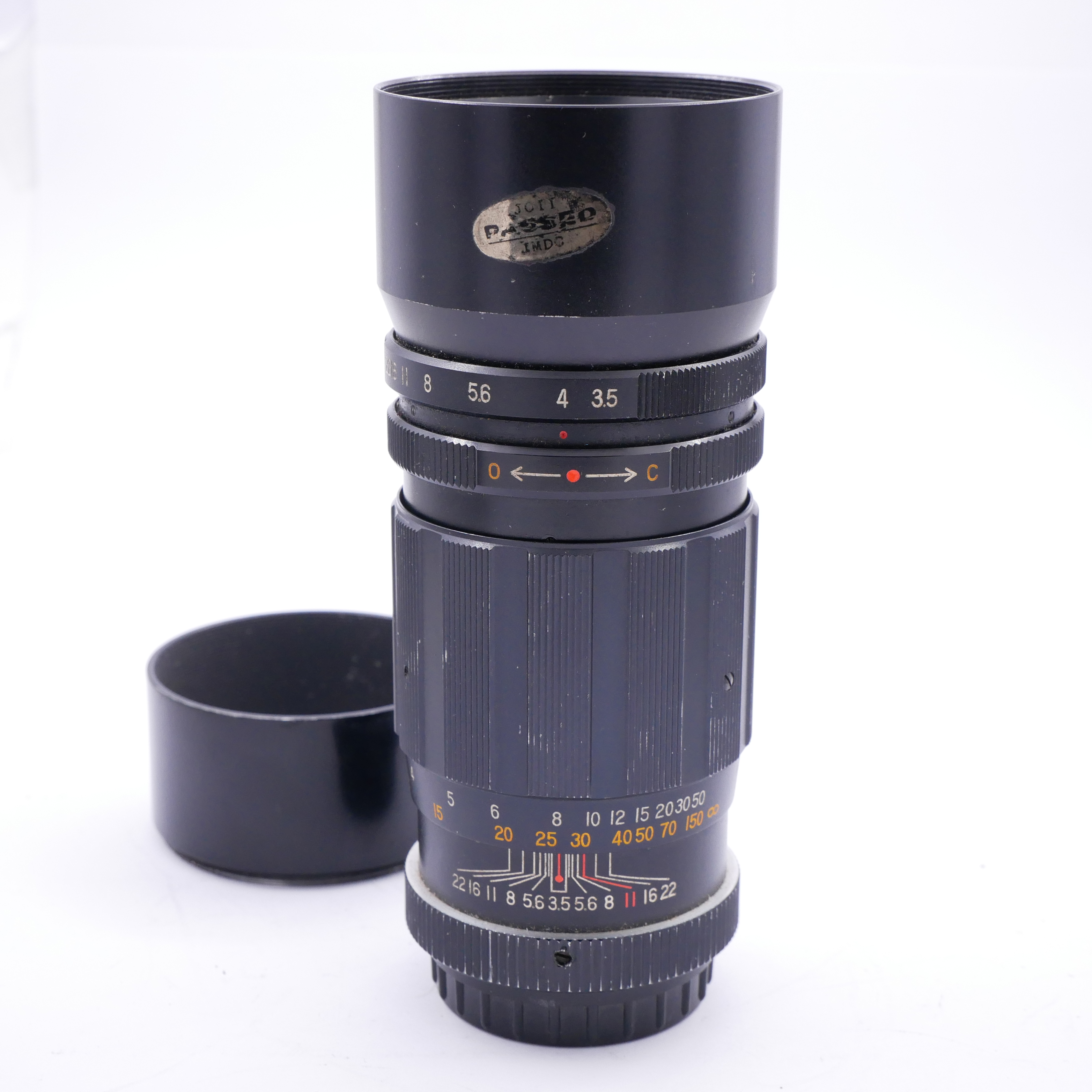 Best image for Soligor MF 180mm F/3.5 Lens in Pentax M42 Screw Mount (was $79)