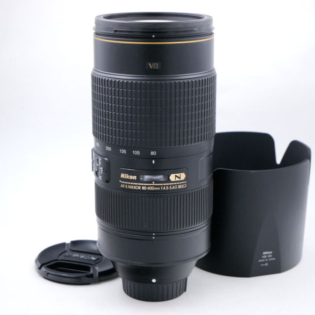 Nikon AFs 80-400mm F/4.5-5.6 G ED VR Lens