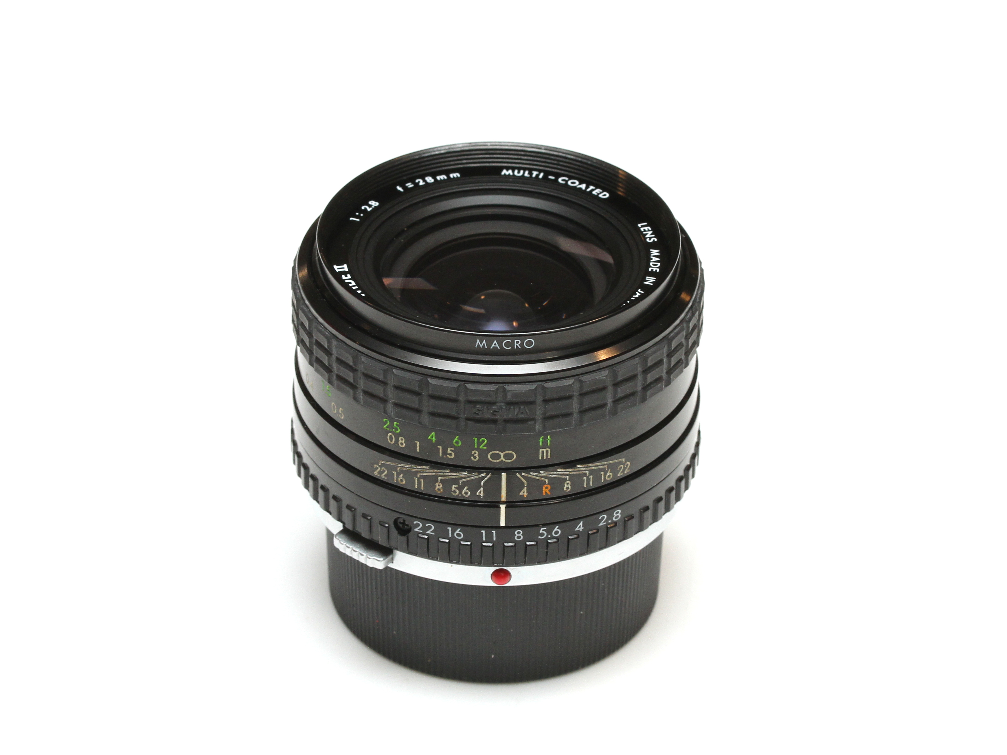 Sigma MF 28mm F/2.8 MINI-WIDE II Lens for OM Mount - Best Available Image