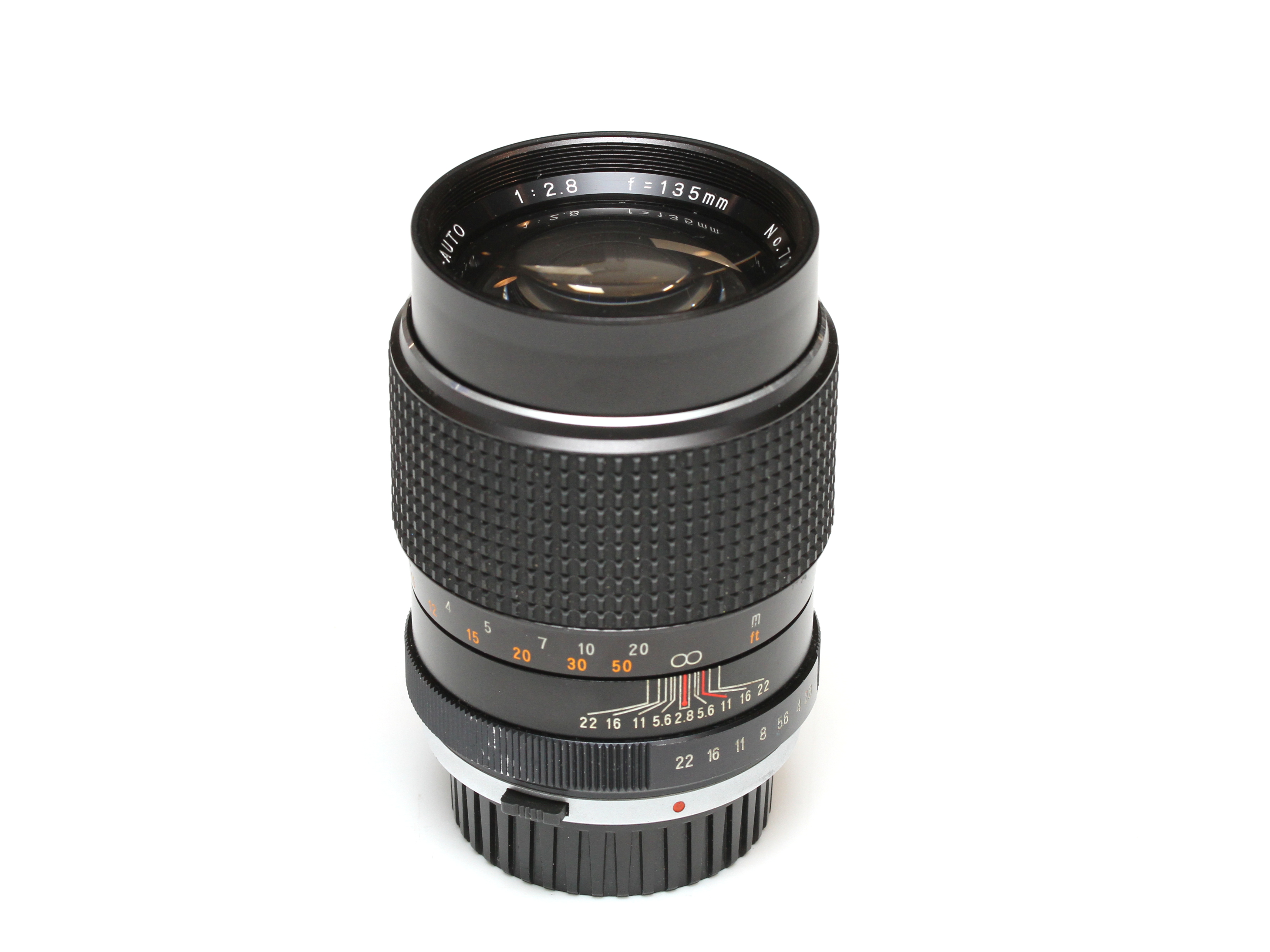 Tokina MF 135mm F/2.8 TELE-AUTO RMC Lens in OM Mount - Best Available Image