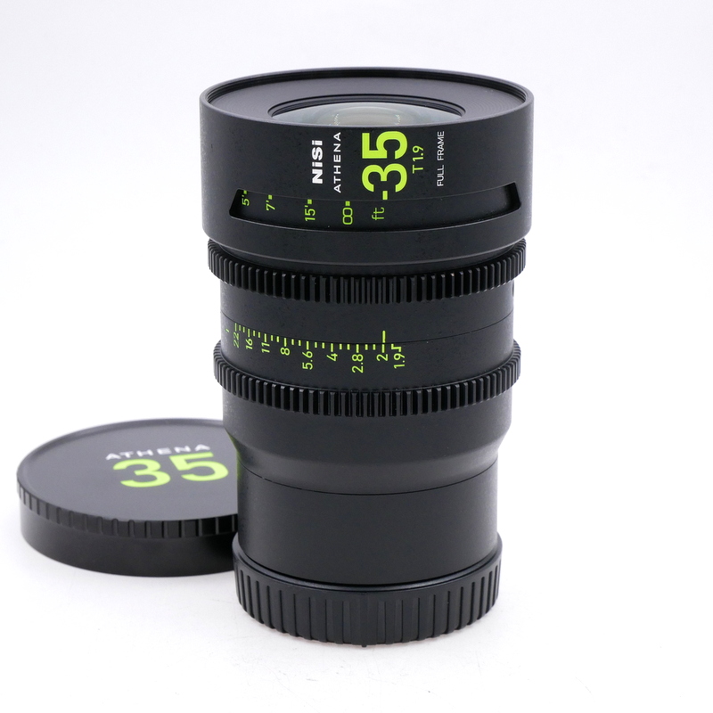 Nisi Athena 35mm T1.9 Full Frame Cine Lens in Canon RF Mount