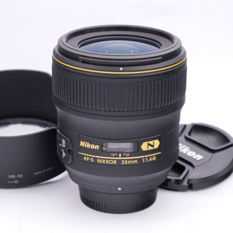Nikon AFs 35mm F/1.4 G Lens - Best Available Image