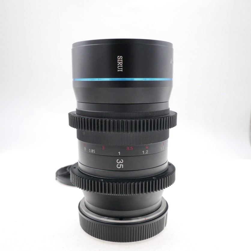 Sirui MF 35mm F/1.8 Anamorphic 1.33x Cine Lens for RF Mount - Super 35 Covering  (was $795) - Best Available Image
