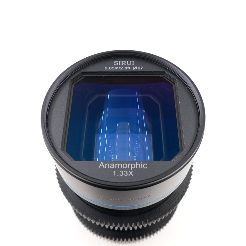 S-H-VLLSAV_2.jpg - Sirui MF 35mm F/1.8 Anamorphic 1.33x Cine Lens for RF Mount - Super 35 Covering  (was $795) - Image 1