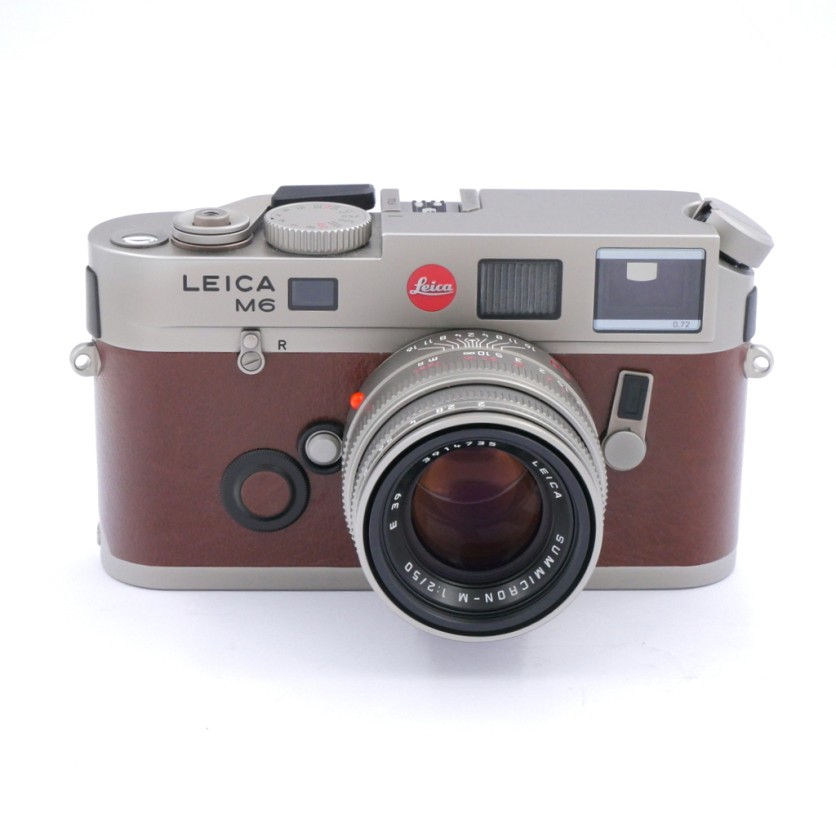 S-H-VPPVU7_2.jpg - Leica M6 TTL 0,72 + 50mm F/2 Summicron-M Titanium model 10435 - Image 1