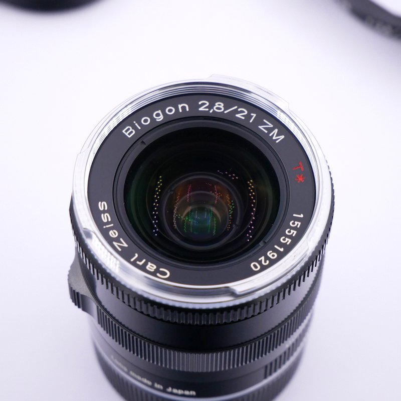 S-H-VXWA93_2.jpg - Zeiss MF 21mm F/2.8 T* Biogon ZM Lens for Leica M Mount - Image 1