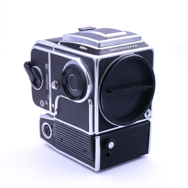 Hasselblad 553 ELX body with Waist Level Finder and A12 back - Best Available Image