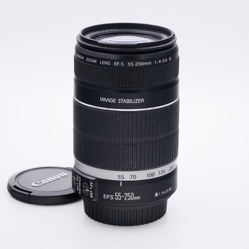 Canon EF-S 55-250mm F/4-5.6 IS Lens - Best Available Image