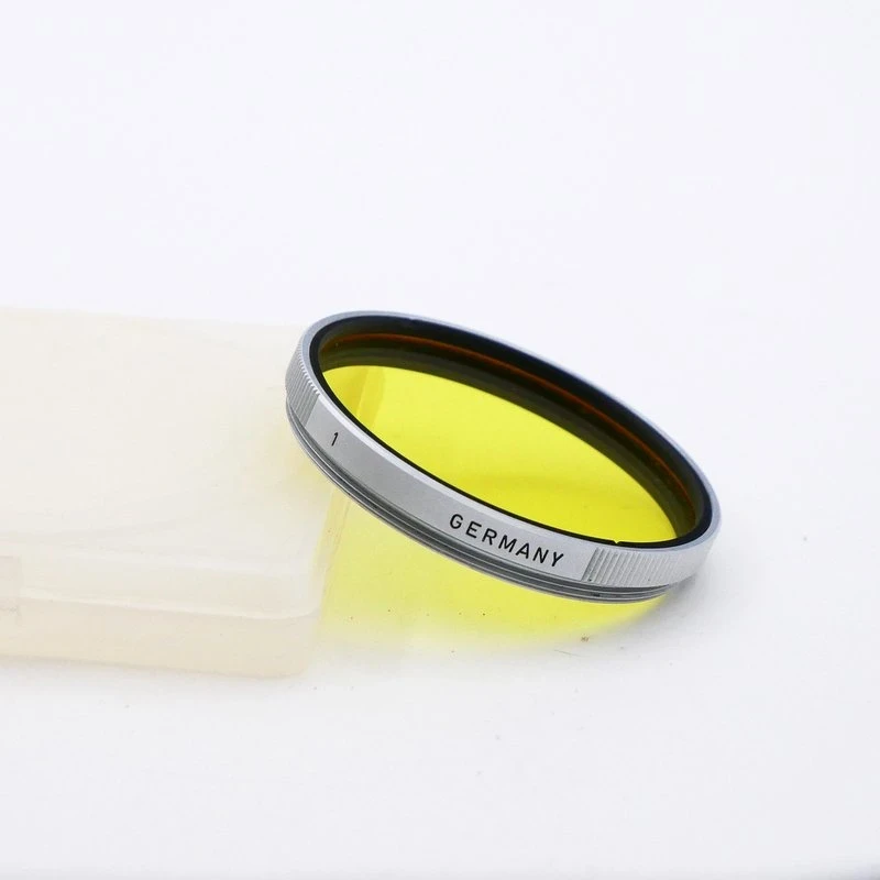 S-H-YTCUSF_2.webp - Leitz E48 Yellow 1 Filter Chrome Silver - POOBV - Image 1